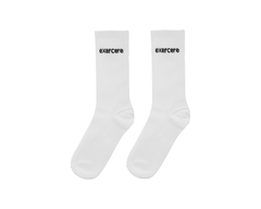 Exercere Socks One Size Logo Socks - White