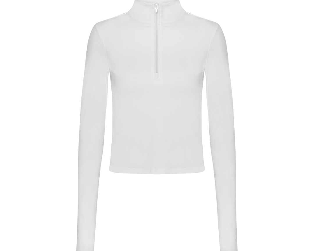 Exercere Blouses Sculpt Long Sleeve - White